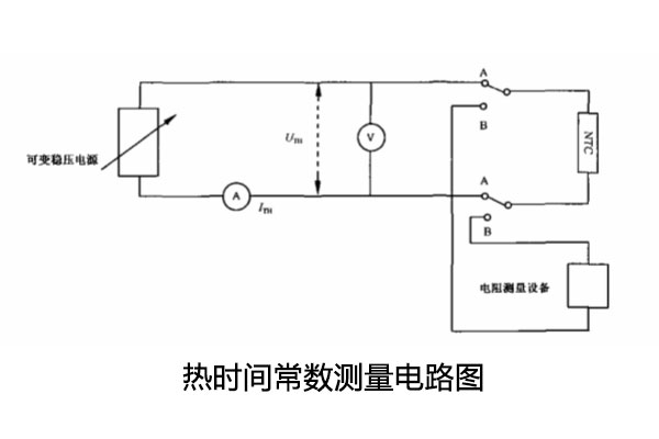 NTC热敏电阻,热敏电阻耗散系数测试,温度特性测试,B值/电阻比测试,热时间常数测试